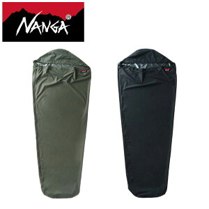 NANGA �i���K WATERPROOF SLEEPING BAG COVER �E�H�[�^�[ �v���[�t �X���[�s���O �o�b�O �J�o�[ BLK �u���b�N KHA �J�[�L �h�� �ۉ� �A�E�g�h�A �L�����v