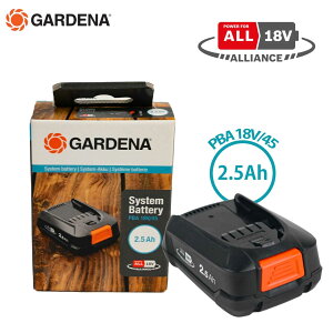 GARDENA �K���f�i 18V �o�b�e���[ 2.5Ah �[�d�r