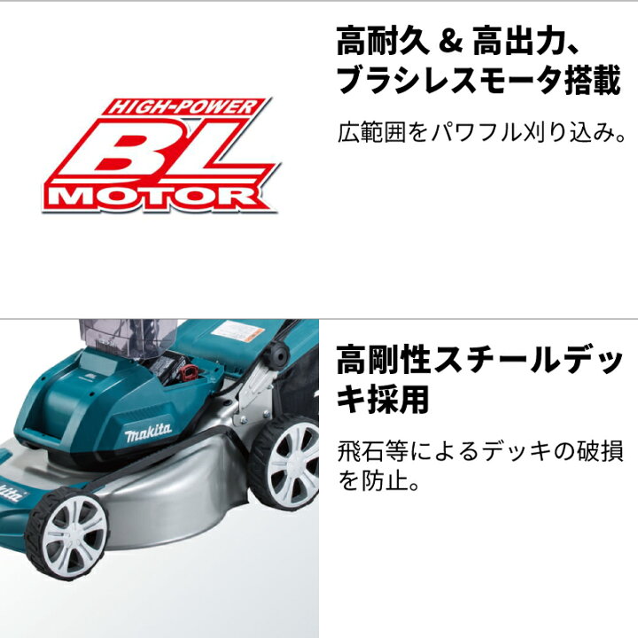 楽天市場】【予約注文品 約1週間で出荷】マキタ 充電式ロータリー式芝 