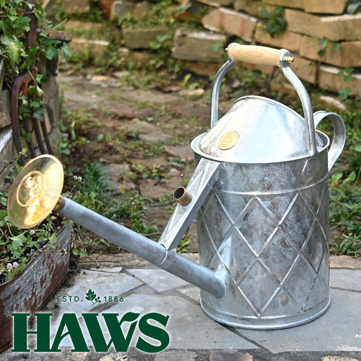 楽天市場】英国 HAWS ホックリー ヘリテージ 9L 大容量 じょうろ 