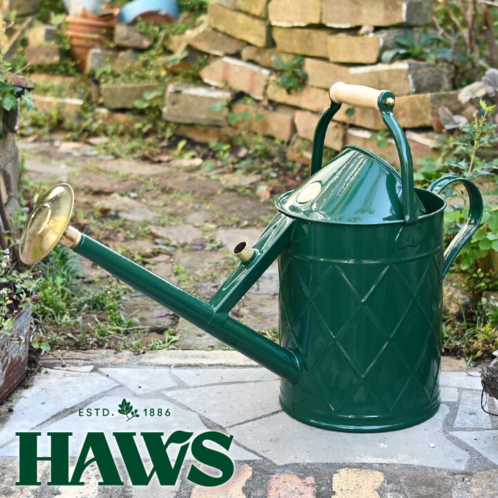 楽天市場】英国 HAWS ホックリー ヘリテージ 9L 大容量 じょうろ 
