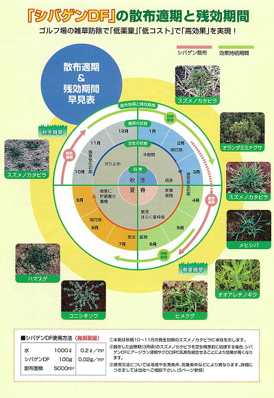 楽天市場 メール便 芝生用除草剤 シバゲンdf g 日本芝 高麗芝 野芝 西洋芝 バミューダグラス センチピードグラス ハマスゲ ヒメクグ 雑草対策 土壌処理 茎葉処理 送料無料 芝生のことならバロネスダイレクト