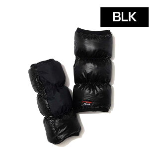NANGA �i���K MOUNTAIN LODGE DOWN WRIST GAITERS �}�E���e�����b�W �_�E�����X�g�Q�C�^�[ BLK MOC S M �A�E�g�h�A �L�����v