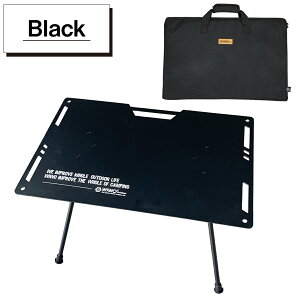 �y���K�̔��z WIWO �E�B�[�I Amy camp table Khaki Black �G�C�~�[�L�����v�e�[�u�� �J�[�L �u���b�N �I�ׂ�2�F