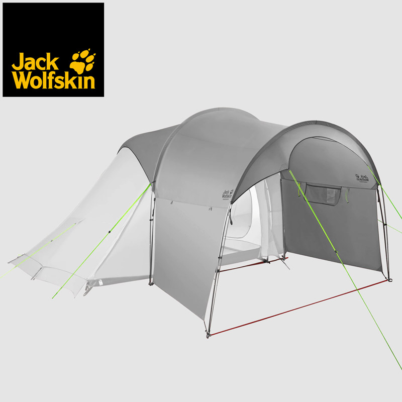 追加スペースを確保できるエクステンションルーム 本店は Jack Wolfskinの全ファミリー用テントと適合 Wolfskin ジャックウルフスキン FRONT PORCH 絶妙なデザイン エクステンションルーム 3001381_6046 拡張前室 フロントポーチ