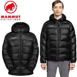【日本正規輸入販売品】 MAMMUT マムート Gravity IN Hooded Jacket AF Men グラビティ イン フーデッド ジャケット ダウン メンズ Black ブラック Sサイズ Mサイズ アウトドアウェア トップス