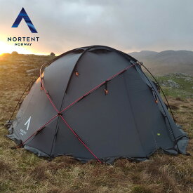 Nortent Gamme 6 Arctic stone grey ノルテント ギャム6 ストーングレイ Arcticモデル テント ドームテント 軽量 アウトドア キャンプ バーベキュー