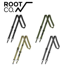 ROOT CO. ルートコー GRAVITY UTILITY WEBBING NECK/SHOULDER LOOP ネック＆ショルダーストラップ ブラック カーキ コヨーテ グレー スマホショルダーストラップ ネックストラップ アタッチメント式 サングラスホルダー 落下防止