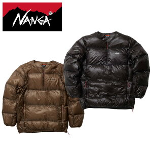 NANGA �i���K MOUNTAIN LODGE DOWN CREW NECK TOP MEN �}�E���e�����b�W �_�E���N���[�l�b�N�g�b�v �����Y M�T�C�Y L�T�C�Y XL�T�C�Y �H�� �y�� �ۉ� �R���p�N�g �o�R �g���x�� �A�E�g�h�A �L�����v
