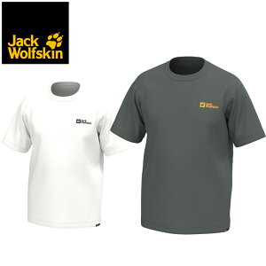 Jack Wolfskin �W���b�N�E���t�X�L�� JP LINEART WOLF SS T ���C���A�[�g�E���t �V���[�g�X���[�uT�V���c �����Y
