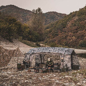 �y���K�̔��zKOVEA �R�x�A WILD �� CAMO GRAY ���C���h �A���t�@ �J�� �O���[ �e���g �A�E�g�h�A �L�����v �o�[�x�L���[