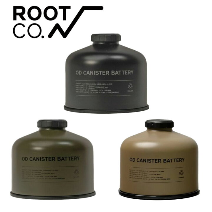 楽天市場】ROOT CO. ルートコー PLAY OD CANISTER BATTERY バッテリー 