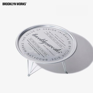BROOKLYN WORKS �u���b�N�������[�N�X RETRO TABLE ���g���e�[�u�� �A���~ �y�� �܂��� �X���� �A�E�g�h�A �L�����v �o�[�x�L���[