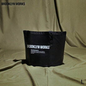 BROOKLYN WORKS ブルックリンワークス WATERPROOF FOLDING BUSCKET BIG 防水バケット Lサイズ 洗い物バケット ビーチ 海水浴 プール 釣り 折り畳み アウトドア キャンプ バーベキュー
