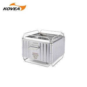 �y���K�̔��zKOVEA �R�x�A CONTAINER SMOKELESS FIRE PIT �R���e�i�X���[�N���X�t�@�C���[�s�b�g �����Α� �A�E�g�h�A �L�����v �o�[�x�L���[