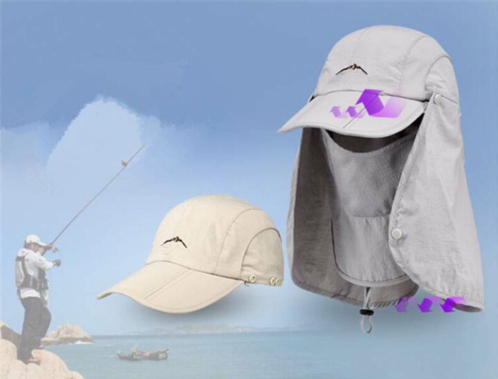 楽天市場 日焼け防止 帽子 農作業 日よけ 日焼け 紫外線対策 便利 グッズ グッズ レディース メンズ Uv 折りたたみ 熱中症対策 農作業 Uvカット 紫外線 アウトドア 釣り キャップ 全8色 Barsado