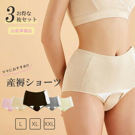 【開始28時間限定15%OFFクーポン】産褥ショーツ 3枚セット 帝王切開 ショーツ 綿100% レディース マタニティショーツ マタニティ パンツ 下着 パンツ さんじょく 産後 出産 出産準備 産じょくショーツ