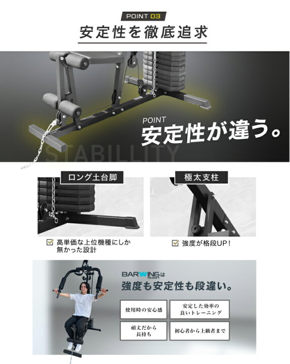 楽天市場】ホームジム マルチジム 新モデル 筋トレ マルチホームジム 