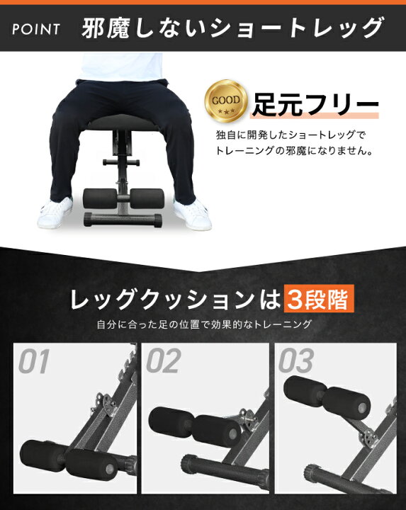 楽天市場】トレーニングベンチ + 可変式ダンベル 24kg×2 4WAY 