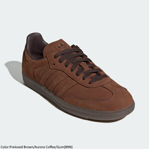 adidas �A�f�B�_�X �I���W�i���X ���j�Z�b�N�X �T���o OG �X�j�[�J�[ �V���[�Y �C SAMBA OG �u���E�� Preloved Brown / Aurora Coffee / Gum�@IH4387�@[�|�C���g10�{]