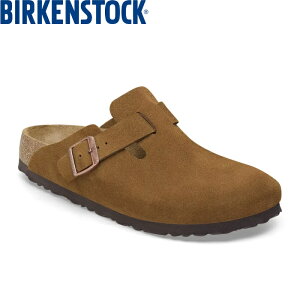 �y2025FW�ē��ׁzBIRKENSTOCK �r���P���V���g�b�N �{�X�g�� �X�G�[�h���U�[ �~���N �i���[�� ���� �R���t�H�[�g�T���_�� �N���b�O �T�{ �V���[�Y �C �V���v�� �J�W���A�� ���f�B�[�X Boston�@1027119