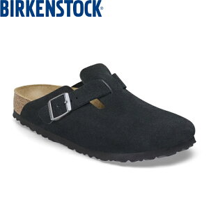 �y2025FW�V��zBIRKENSTOCK �r���P���V���g�b�N �{�X�g�� �X�G�[�h���U�[ �u���b�N �i���[�� ���� �R���t�H�[�g�T���_�� �N���b�O �T�{ �V���[�Y �C �V���v�� �J�W���A�� ���f�B�[�X Boston�@1027067