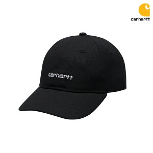 Carhartt WIP �J�[�n�[�g ���[�N�C���v���O���X CANVAS SCRIPT CAP - Black / White �L�����o�X�X�N���v�g�L���b�v i028876 0d2xx�@[�|�C���g10�{]