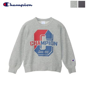 [WINTER SALE 30%OFF] Champion チャンピオン キッズ クルーネックスウェットシャツ　CK-Y009