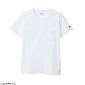 [2024ss新作] Champion チャンピオン レディース ウィメンズ ショートスリーブポケットTシャツ 胸ポケット付き 半袖 トップス　CW-X336　[ポイント10倍]