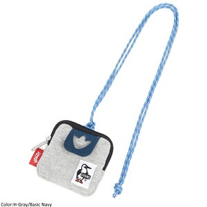 CHUMS `X ObV[YtbNRCP[XXEFbgiC z K  KltbNt Glasses Hook Coin Case Sweat Nylon@CH60-3650@[|Cg10{]