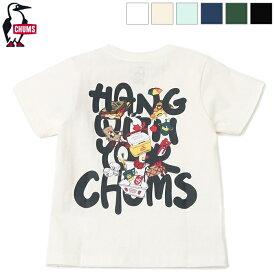 CHUMS チャムス キッズ HWYCスチールクーラーポケットTシャツ 半袖 Kid's HWYC Steel Cooler Pocket T-Shirt　CH21-1260　[ポイント10倍]