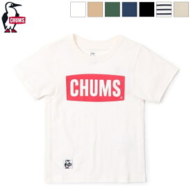 [2024ss新色/再入荷] CHUMS チャムス キッズ チャムスロゴTシャツ 半袖 トップス Kid's CHUMS Logo T-Shirt　CH21-1280　[ポイント10倍]