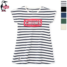 [2024ss再入荷] CHUMS チャムス キッズ チャムスロゴドレス 半袖ワンピース トップス Kid's CHUMS Logo Dress　CH21-1284　[ポイント10倍]