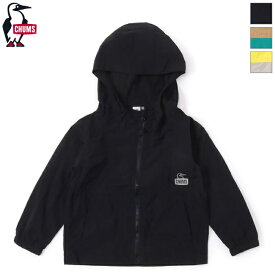 CHUMS チャムス キッズ キャンプフィールドフーディー マウンテンパーカー ソフトシェルジャケット ウインドブレーカー Kid's Camp Field Hoodie　CH24-1048　[ポイント10倍]