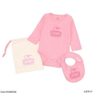 CHUMS `X xr[OX[uMtgZbg p[X X^C В 3_Zbg oYj v[g Baby L/S Gift Set@CH27-1032@[|Cg10{]