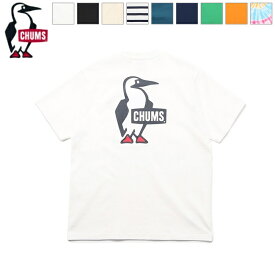 [2024ss新色/再入荷] CHUMS チャムス レディース ブービーロゴTシャツ クルーネック バックプリント 半袖 Booby Logo T-Shirt　CH11-2279 CH01-2279　[ポイント10倍]