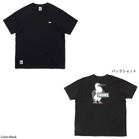 [2024ss新色/再入荷] CHUMS チャムス レディース ブービーロゴTシャツ クルーネック バックプリント 半袖 Booby Logo T-Shirt　CH11-2279 CH01-2279　[ポイント10倍]