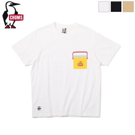 [2024ss新作] CHUMS チャムス レディース キャンパークーラーポケットTシャツ バックプリント 半袖 トップス Camper Cooler Pocket T-Shirt　CH11-2360　[ポイント10倍]