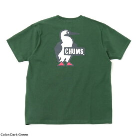 [2024ss新色/再入荷] CHUMS チャムス メンズ ブービーロゴTシャツ クルーネック バックプリント 半袖 Booby Logo T-Shirt　CH01-2279　[ポイント10倍]