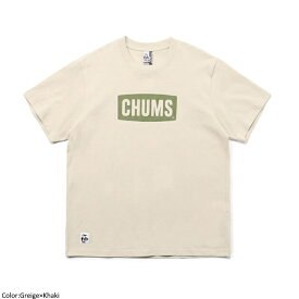 [2024ss新色/再入荷] CHUMS チャムス メンズ チャムスロゴTシャツ クルーネック 半袖 CHUMS Logo T-Shirt　CH01-2277　[ポイント10倍]