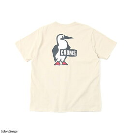 [2024ss新色/再入荷] CHUMS チャムス メンズ ブービーロゴTシャツ クルーネック バックプリント 半袖 Booby Logo T-Shirt　CH01-2279　[ポイント10倍]
