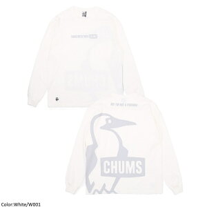 CHUMS `X Y I[o[TCYhrbOu[r[ubVhOX[uTVc T  gbvX Oversized Big Booby Brushed L/S T-Shirt@CH01-2455@[|Cg10{]