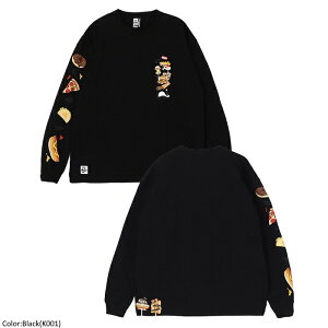 CHUMS `X Y t@Xgt[hOX[uTVc I[o[TCY  T gbvX Fast Food L/S T-Shirt@CH01-2515@[|Cg10{]