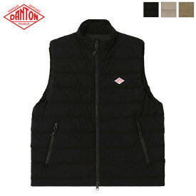 [WINTER SALE 30%OFF] DANTON ダントン レディース ミドルダウン ジップ スタンドカラーベスト MIDDLE DOWN ZIP STAND COLLAR VEST　DT-A0188 NPS　日本正規代理店商品