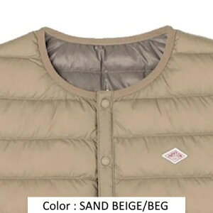 DANTON �_���g�� �����Y �N���[�l�b�N �C���i�[ �_�E���x�X�g INNER DOWN CREWNECK VEST�@DT-A0026 NNF�@���{���K�㗝�X���i