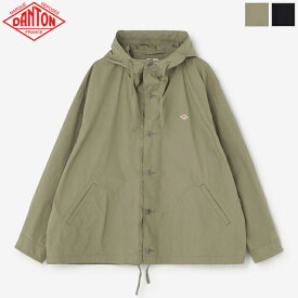 [2024ss新作] DANTON ダントン メンズ コットン ショートフーデッド シャツジャケット SHORT HOODED JACKET　DT-A0475 HCD　日本正規代理店商品