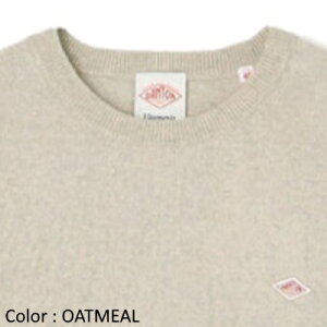 �ySALE 20%OFF�zDANTON �_���g�� �����Y �����E�[�� �N���[�l�b�N�j�b�g�v���I�[�o�[ CREW NECK P.O L/S�@DT-D0028 LMW�@���{���K�㗝�X���i