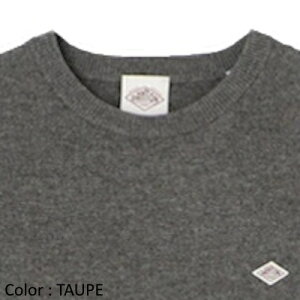 �ySALE 20%OFF�zDANTON �_���g�� �����Y �����E�[�� �N���[�l�b�N�j�b�g�v���I�[�o�[ CREW NECK P.O L/S�@DT-D0028 LMW�@���{���K�㗝�X���i