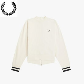 FRED PERRY フレッドペリー レディース Knitted Trim Sweatshirt SWEATSHIRTS　G6121　[ポイント10倍]