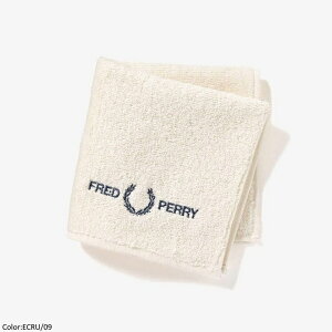 FRED PERRY �t���b�h�y���[ �^�I���n���J�` �n���h�^�I�� �h�J �����l�[���t�� �M�t�g �v���[���g Towel Handkerchief 25x25cm�@F19921�@[�|�C���g10�{]